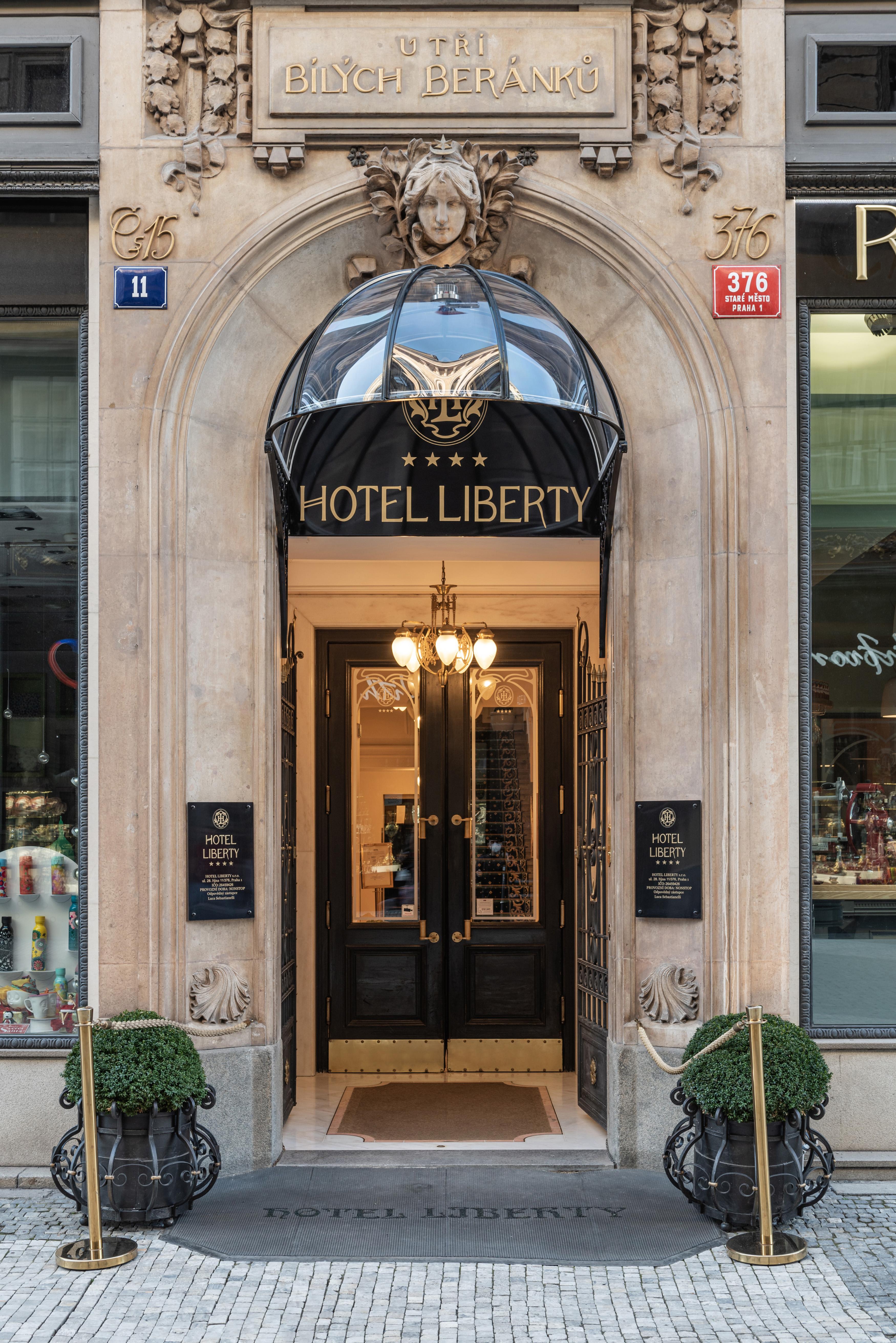 Hotel Liberty Praga Exterior foto